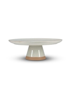 Salt en Pepper Taartplateau op voet 33,5cm beige Cameo