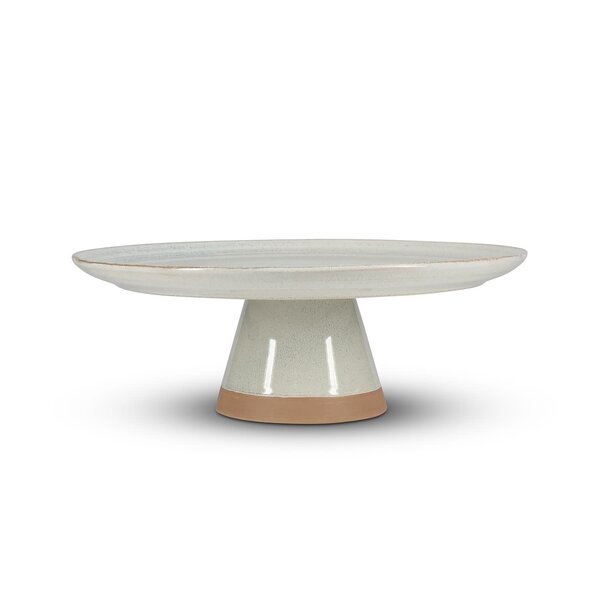 Salt en Pepper Taartplateau op voet 33,5cm beige Cameo