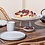 Salt en Pepper Taartplateau op voet 33,5cm beige Cameo