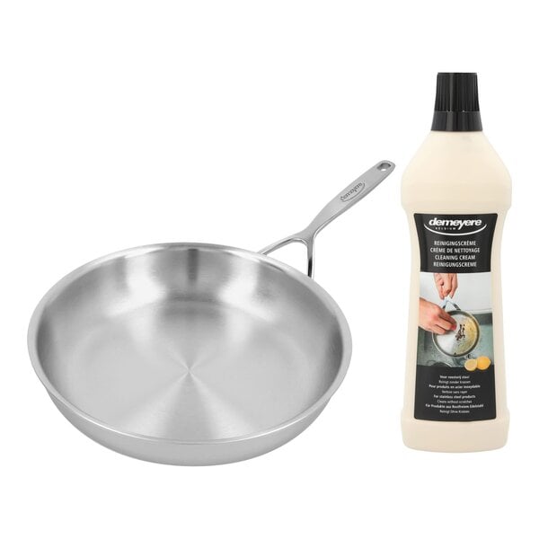 Demeyere Koekenpan 28 cm Demeyere met reinigingscrème