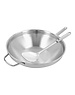 Demeyere Wokpan 32cm vlakke bodem Apollo 7 Demeyere met gratis wokspatel