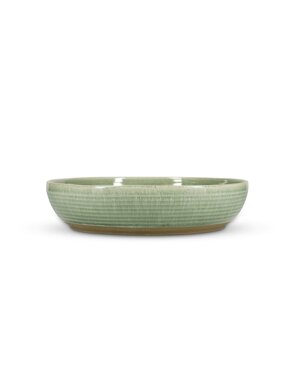 Salt en Pepper Serveerschaal 32xH7,5cm groen Cameo