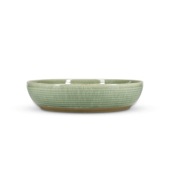 Salt en Pepper Serveerschaal 32xH7,5cm groen Cameo