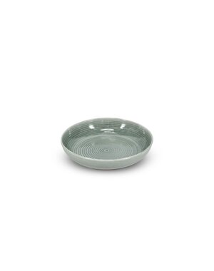 Salt en Pepper Serveerschaal 28xH6cm groen Cameo