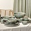 Salt en Pepper Serveerschaal 28xH6cm groen Cameo