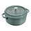 Staub Braadpan 24 cm 3.7 L La Cocotte groenblauw