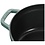 Staub Braadpan 24 cm 3.7 L La Cocotte groenblauw