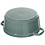 Staub Braadpan 24 cm 3.7 L La Cocotte groenblauw