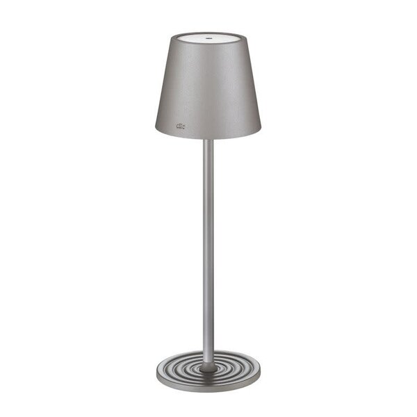 Cilio Tafellamp Sole grijs