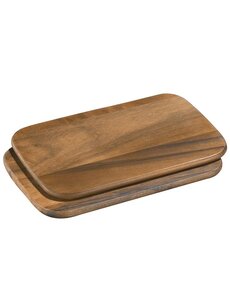 Zassenhaus Snijplank 28x20cm  set 2 acacia