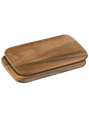 Zassenhaus Snijplank 28x20cm  set 2 acacia