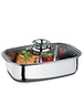 Kuchen Profi Braadpan 6L RVS 36x24cm rechthoekig