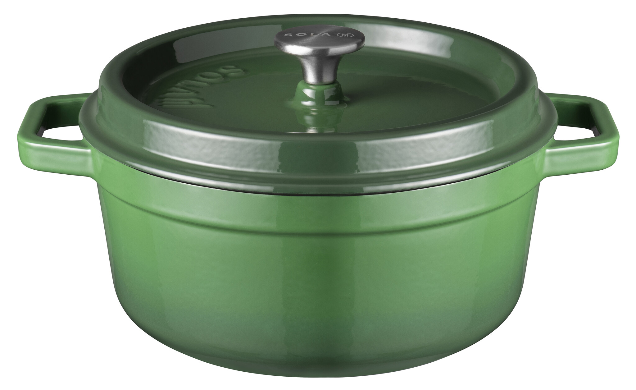 Onderzetters van vilt Groen (4 st.) - Woolzy