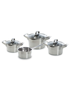 BK Cookware Kookset 4-delig BK Premium+ met afgietsysteem