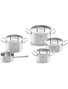 Fissler Pannenset Original Profi 5-delig RVS deksels Fissler
