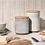 Salt en Pepper Voorraadpot 12,5xH15,5cm beige Cameo