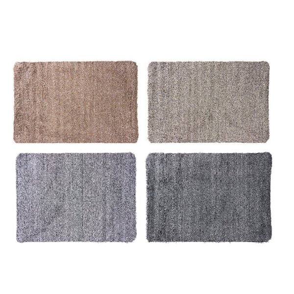 Deurmat - Schoonloopmat 60x90cm 4 assorti