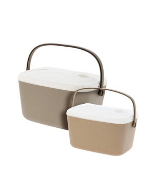  Koelbox 30L en 15L beige set/2