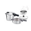 Fissler Snelkookpannenset met stoominzet 4L + 8L  Vitaquick Premium Fissler