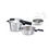 Fissler Snelkookset met stoominzet 4.5L+2.5L Vitaquick Premium Fissler