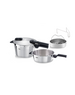 Fissler Snelkookset met stoominzet 4.5L+2.5L Vitaquick Premium Fissler