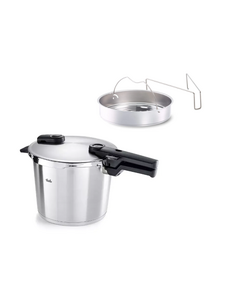 Fissler Snelkookpan met stoominzet 6L Vitaquick Premium Fissler
