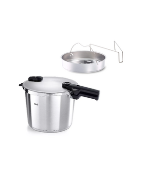 Fissler Snelkookpan met stoominzet 10L Vitaquick Premium Fissler