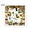 Lesser & Pavey Glasonderzetters set-4 Green Fingers
