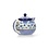 Bunzlau Castle Theepot 1300ml Floral Ballet