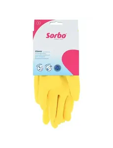 Sorbo Huishoudhandschoenen geel S
