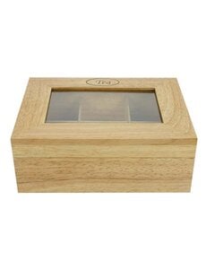 Cosy & Trendy Theedoos 6 vakken hout