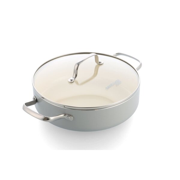 Dagelijkse Kost Hapjespan - Stoofpan Proline met glazen deksel en stoominzet 26 cm