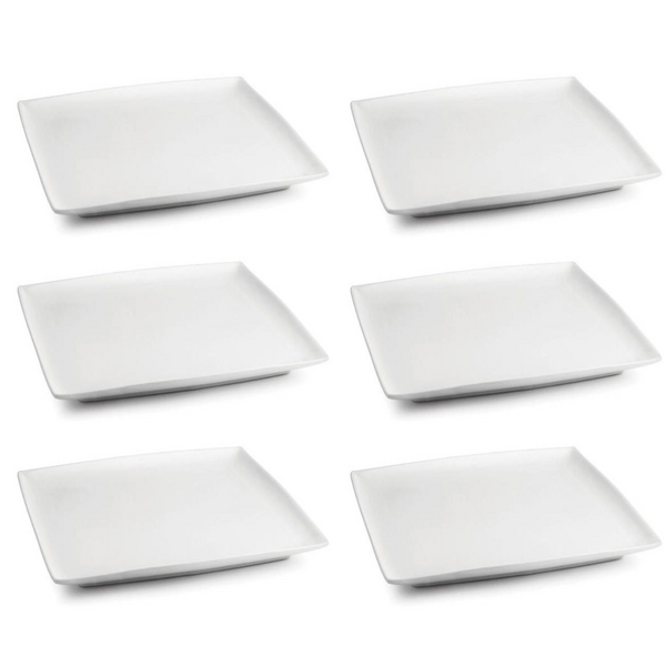 BonBistro Bord plat 23x23 Squito set van 6