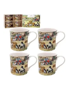 The Leonardo Collection Mokkenset schaap en collie set/4