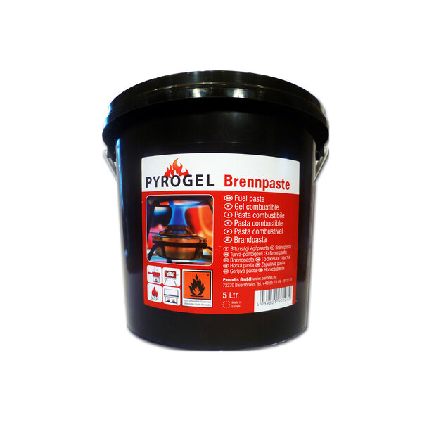 Pyrogel Brandpasta in emmer 5 Liter Pyrogel