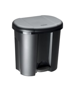 Rotho Pedaalemmer 2 x 10 liter Pila zwart