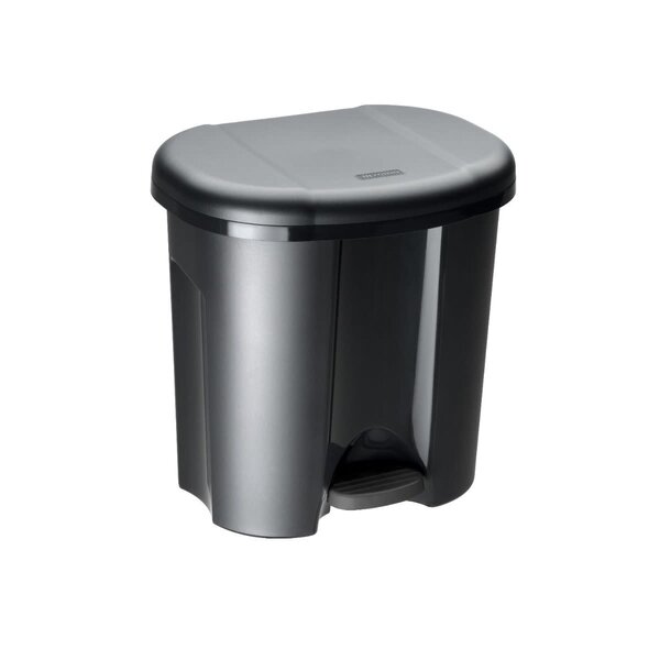 Rotho Pedaalemmer 2 x 10 liter Pila zwart