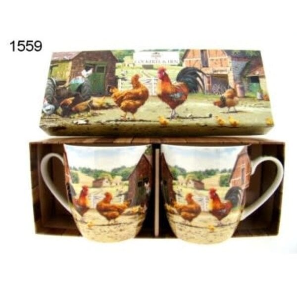 The Leonardo Collection Mokkenset haan en hen set/2