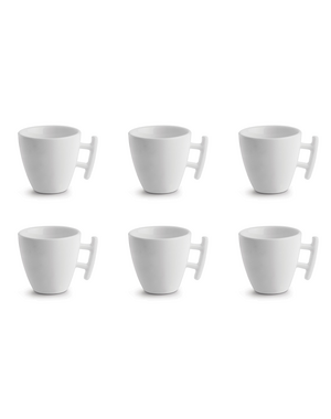 BonBistro Mok klein 16.5cl wit Squito set van 6