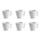 BonBistro Mok klein 16.5cl wit Squito set van 6