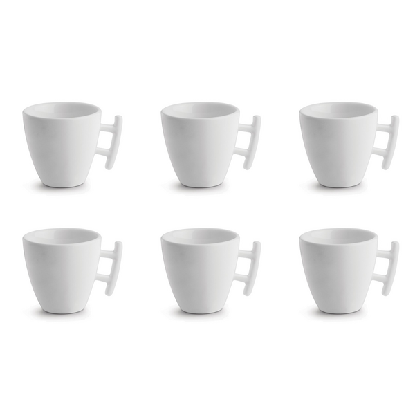 BonBistro Mok klein 16.5cl wit Squito set van 6