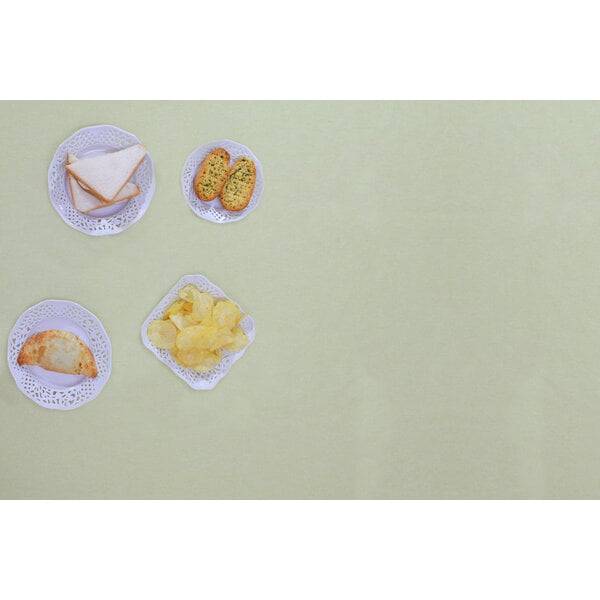 Wicotex Tafeltextiel gecoat Tabac Pistachio