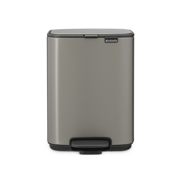 Brabantia Pedaalemmer Bo 4 liter Platinum