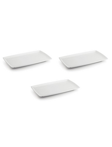 BonBistro Schaal rechthoekig Squito 32x21cm set van 3