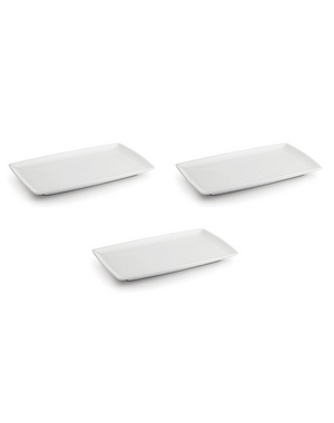 BonBistro Schaal rechthoekig Squito 32x21cm set van 3