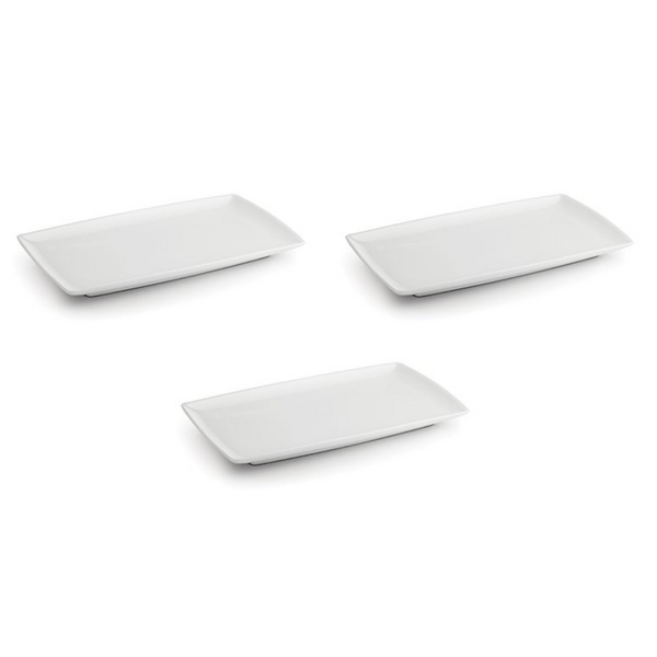 BonBistro Schaal rechthoekig Squito 32x21cm set van 3