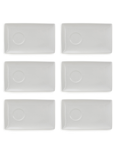 BonBistro Schotel 20x12cm rechthoekig voor kop 17cl Squito set van 6