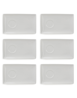 BonBistro Schotel 20x12cm rechthoekig voor kop 17cl Squito set van 6