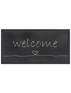  Deurmat - Schoonloopmat  Welcome Heart 40 x 80 cm