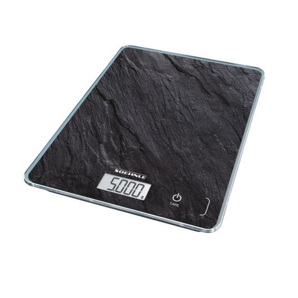 Soehnle Keukenweegschaal Compact 300 leisteenlook